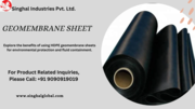 HDPE Geomembrane Sheets for Unmatched Protection and Performance