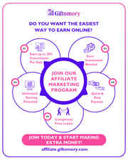  Earn Big with Giftomory – Join Our Affiliate Program!